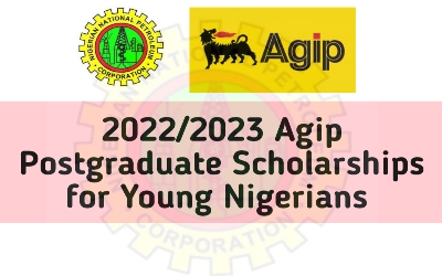2022/2023 Agip Post Graduate Scholarship