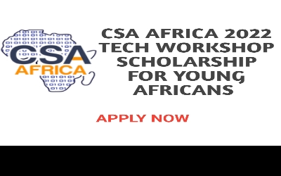 CSA Africa 2022 Tech Workshop Scholarship