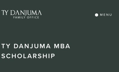 TY Danjuma MBA Scholarship for Africans