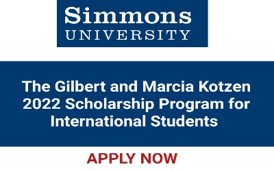 2022 Kotzen Scholarship For International Students