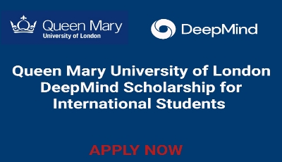 Queen Mary University of London Deepmind Scholarship 2022