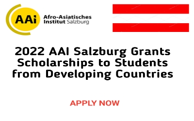 AAI Salzburg Grants Scholarships