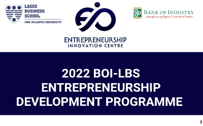 BOI-LBS Entrepreneurship Development Programme for 2022
