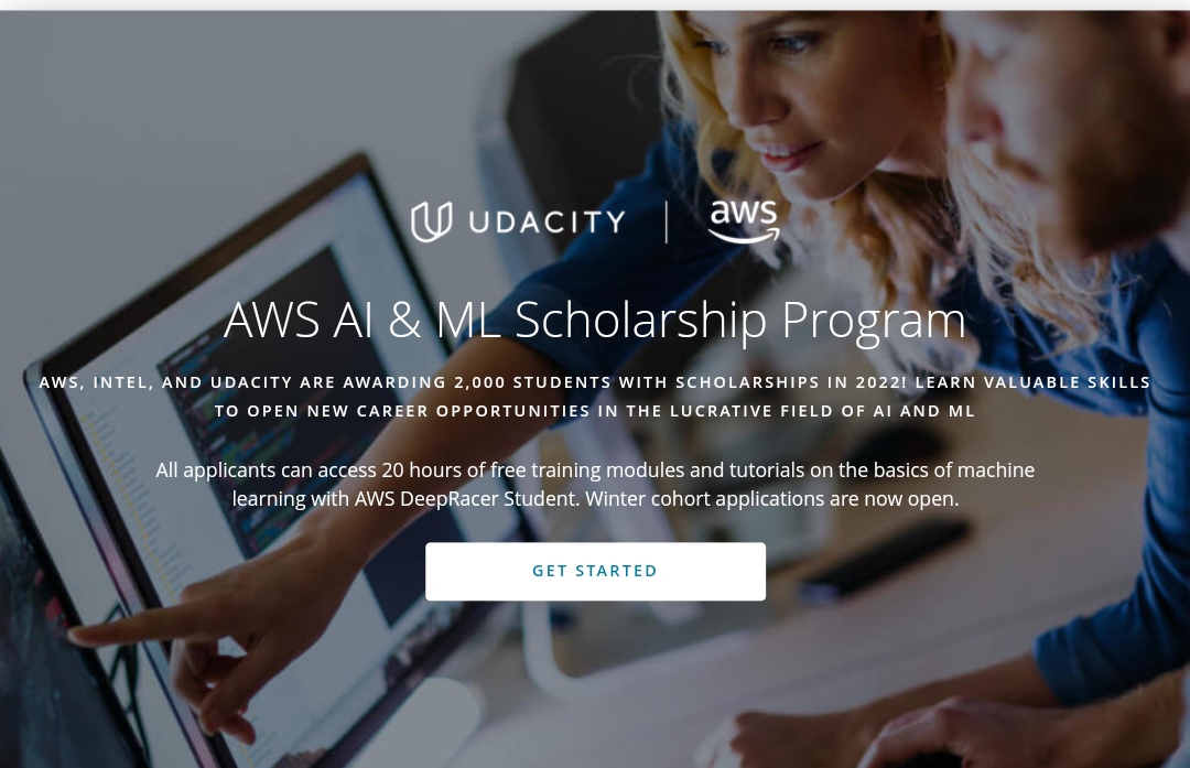 AWS Artificial Intelligence and Machine Learning Scholarship Program