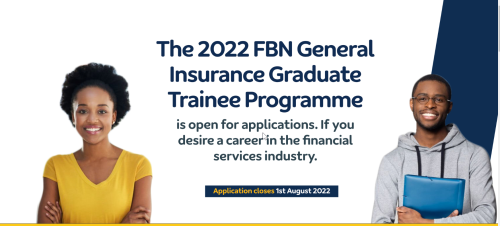 The 2022 FBN General Insurance Graduate Programme