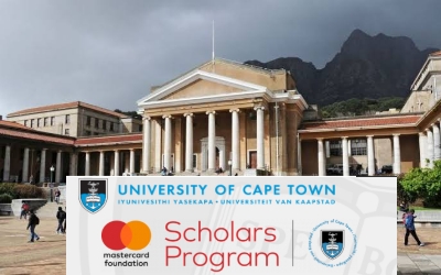 2022 Mastercard Foundation Scholarship Program at the University of Cape Town