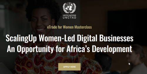 UNCTAD eTrade for Women Masterclass Programme
