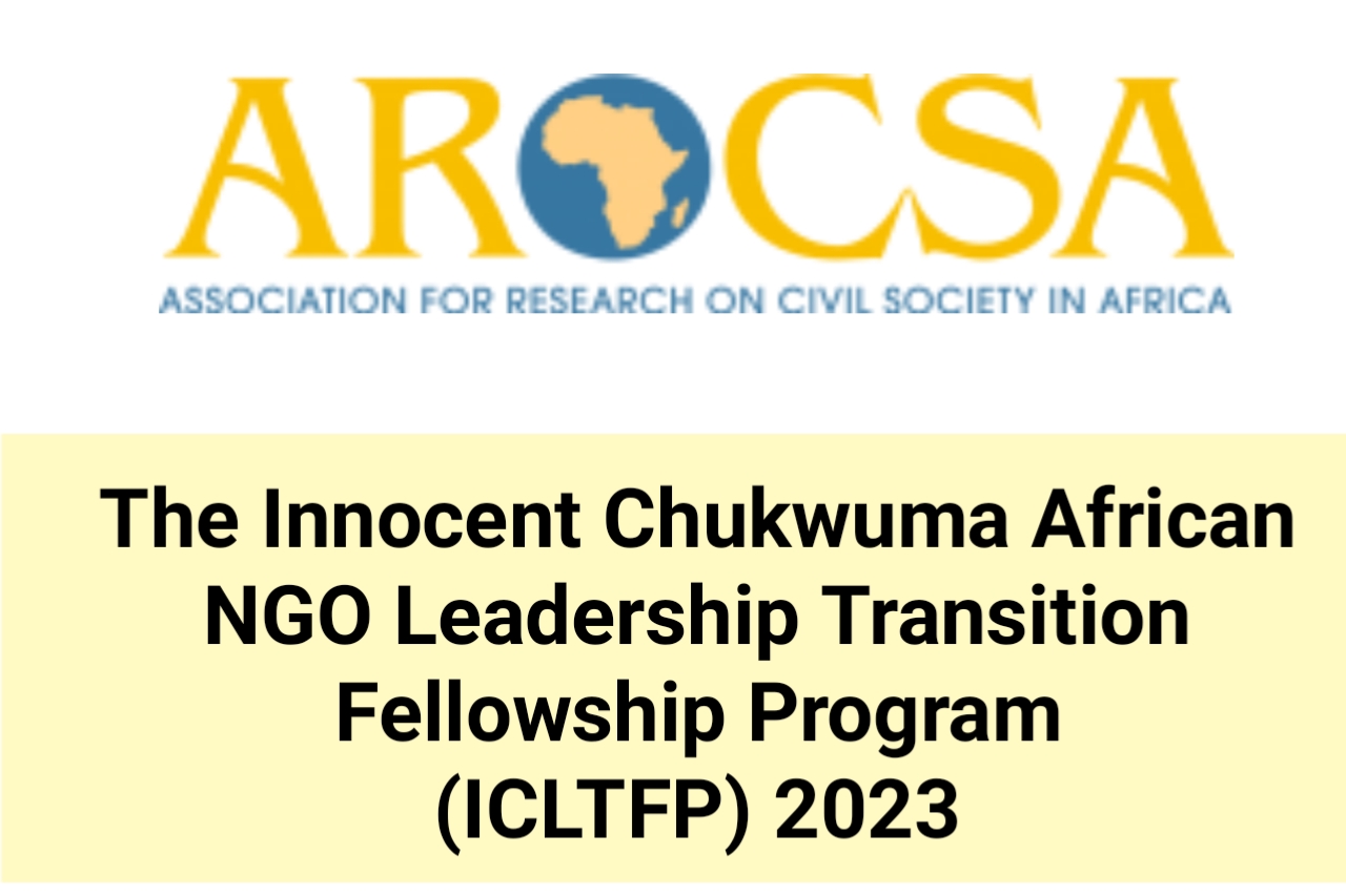 The Innocent Chukwuma African NGO Leadership Transition Fellowship Program (ICLTFP) 2023