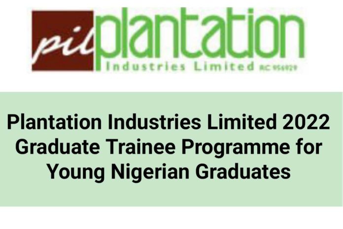 Plantation Industries Limited 2022 Graduate Trainee Programme