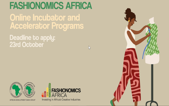 African Development Bank Fashionomics African Online Incubator and Accelerator Programme