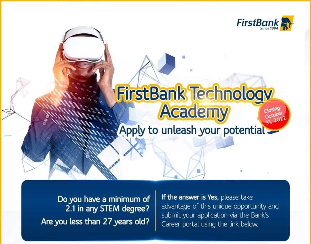 FirstBank Technology Academy Programme