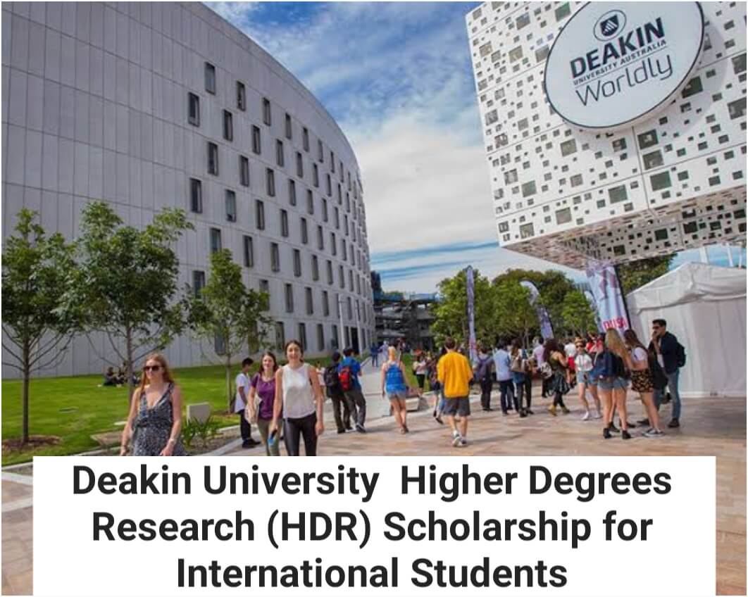 Deakin University Higher Degrees Research (HDR) Scholarship