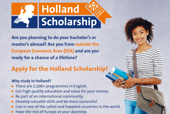 2023/2024 Holland Scholarship for International Students